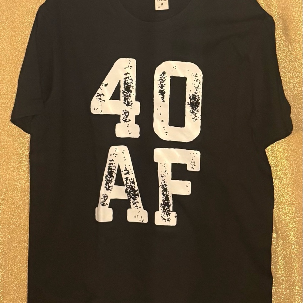 Black Graphic Men's T-Shirt